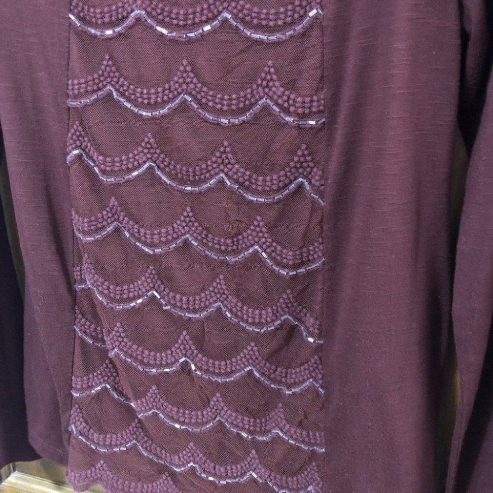 Daytrip Long Sleeve Beaded Top - Picture 3 of 6